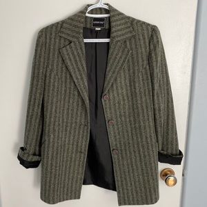 Vintage London Fog pinstripe blazer
